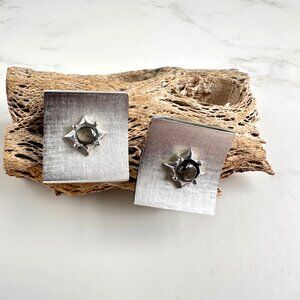 Vintage Starburst Cufflinks, Gift for Him